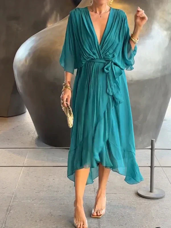 Camille™ | Robe Monica en Mousseline Élégante
